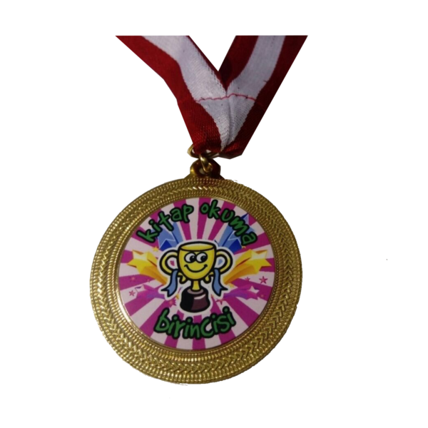 Kitap Okuma Birincisi madalya